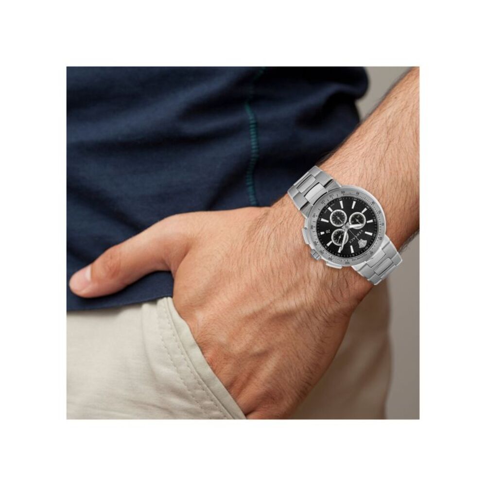 Versace  Mystique Chrono Bracelet Watch Silver Mens - Picture 5 of 6